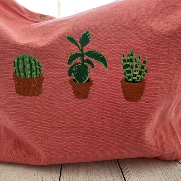 Plant Embroidered Sweatshirt - Picture 2 of 4